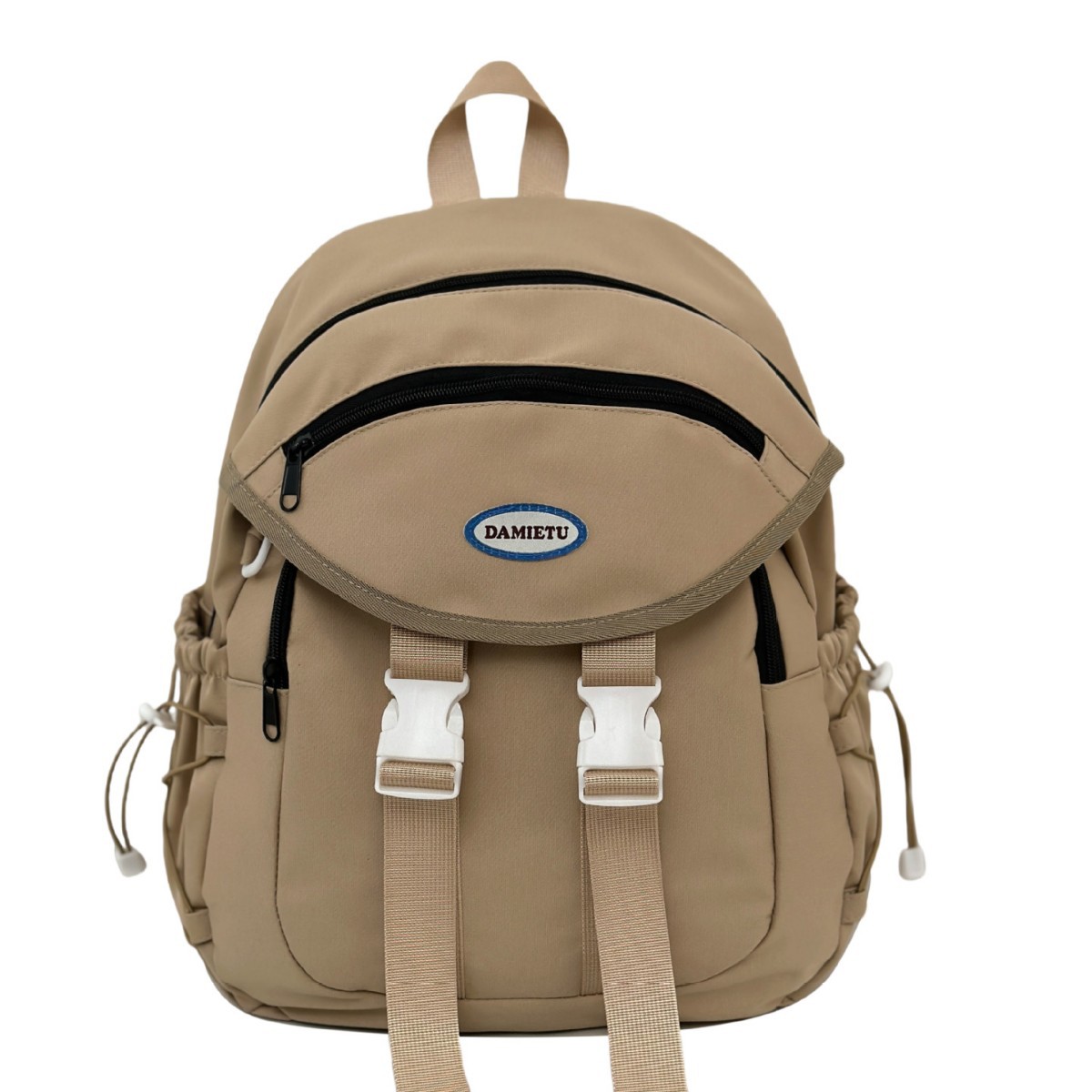 A cute and lightweight backpack for girls, a new travel backpack, a large-capacity, niche design student schoolbag for junior and senior high school students Item Picture