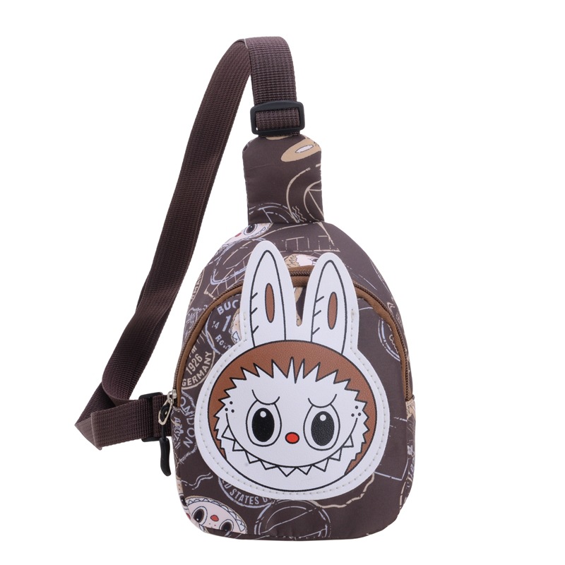 New children's fashion bags, outdoor travel crossbody bags, trendy chest bags, cute cartoon coin purses for boys and girls Item Picture