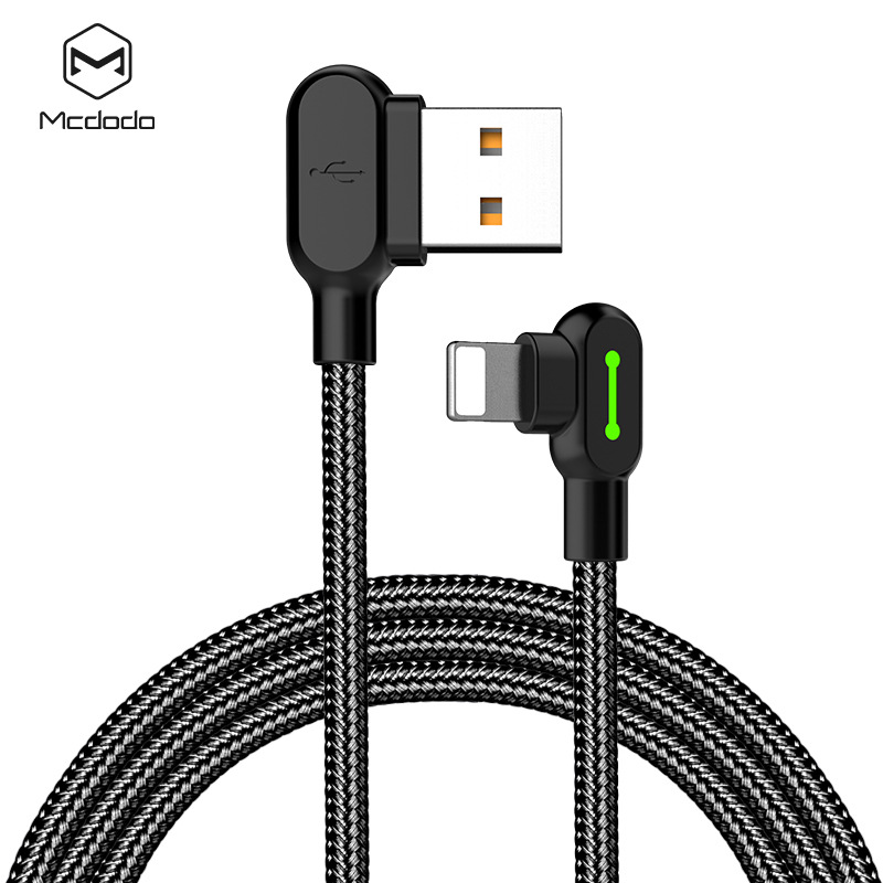 Maiduoduo is suitable for Apple's double-elbow data cable and iPhone mobile game charging cable button series, 3-meter Application Scenario