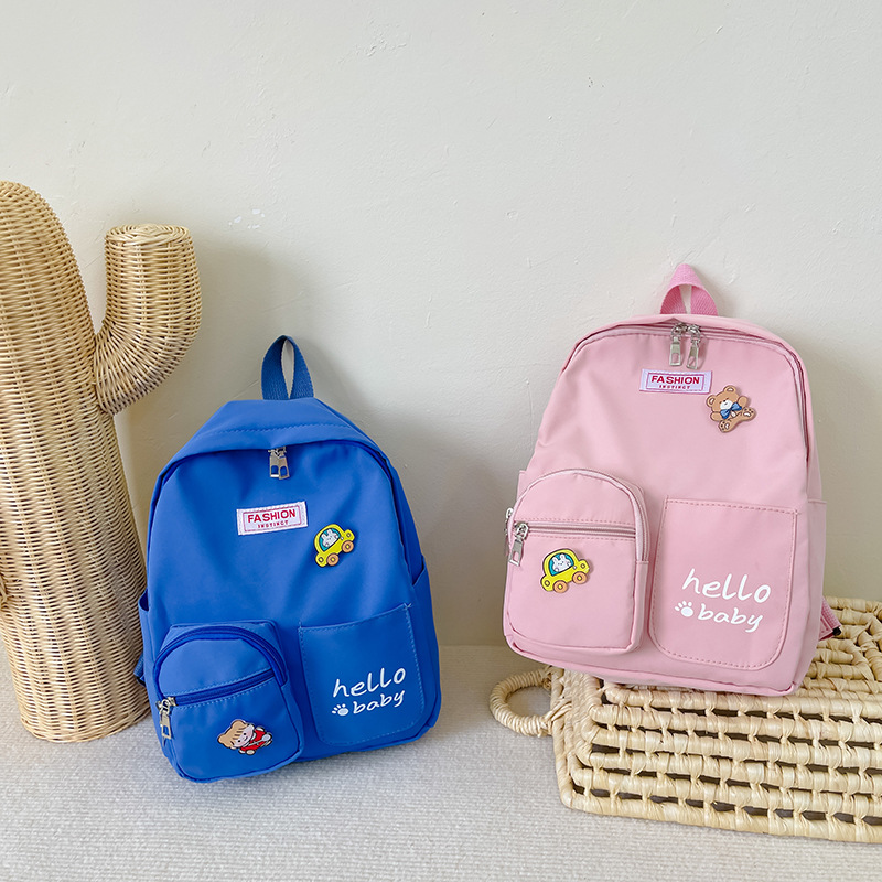 2022 New Style of Girls' schoolbag for kindergarten girls. Baby 2-3-6 5 years old. Fashionable, lightweight and cute little backpack for children Application Scenario