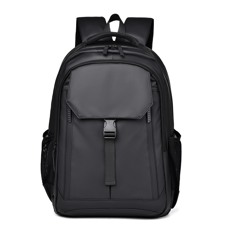 2024 New nylon fabric bag college student schoolbag, men's backpack, large-capacity outdoor business trip and travel bag, casual Item Picture