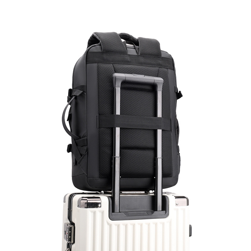 Cross-border backpack, men's large-capacity business computer backpack, lightweight commuting backpack, short-distance travel bag Specification drawing