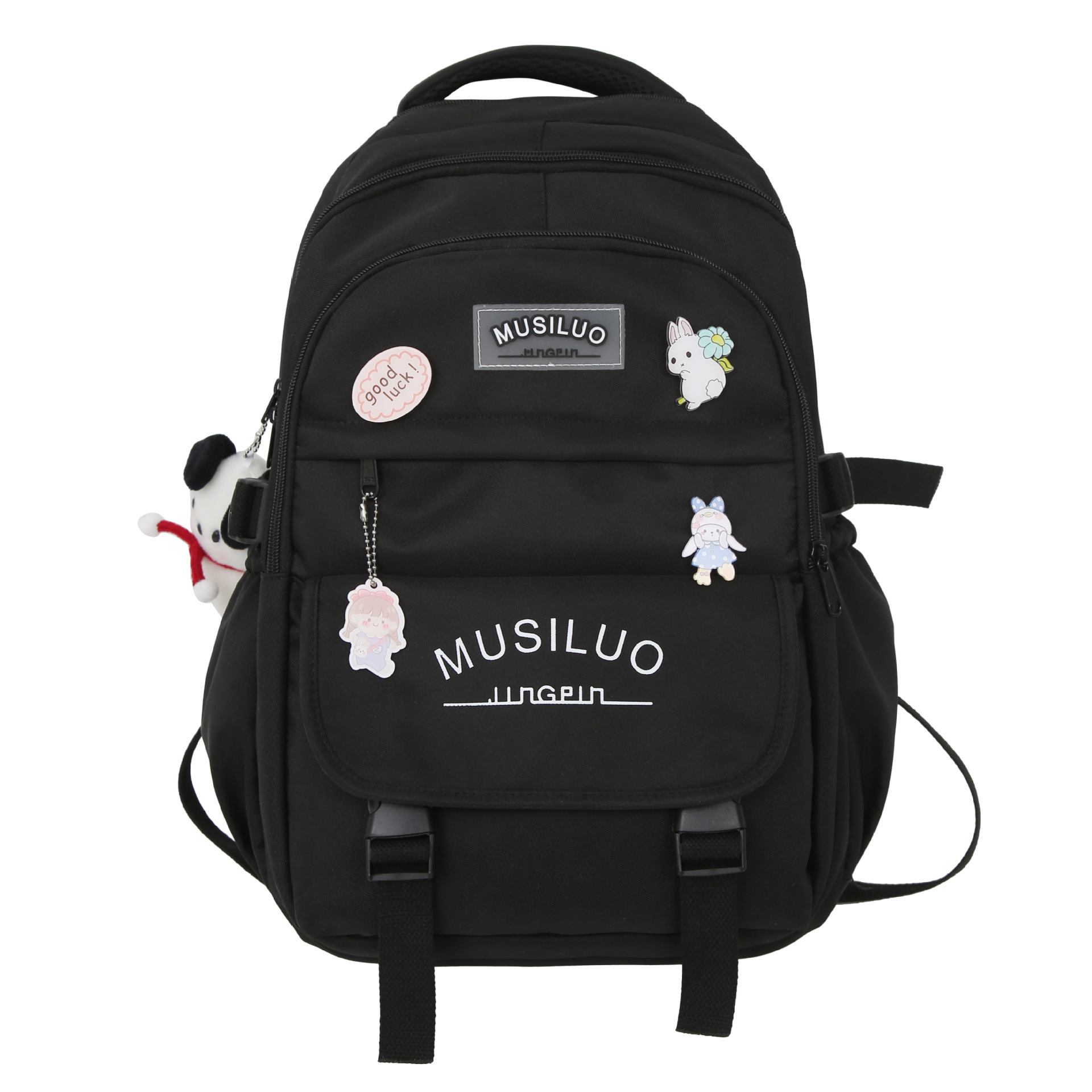 This is a large-capacity backpack for middle school students in grades three to six with an ins style Korean schoolbag Item Picture