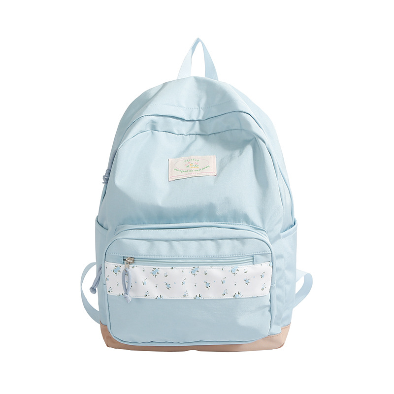 The 2025 new forest-themed high-appearance-level large-capacity backpack is fresh, sweet and versatile. It is a casual outdoor spring outing bag Item Picture