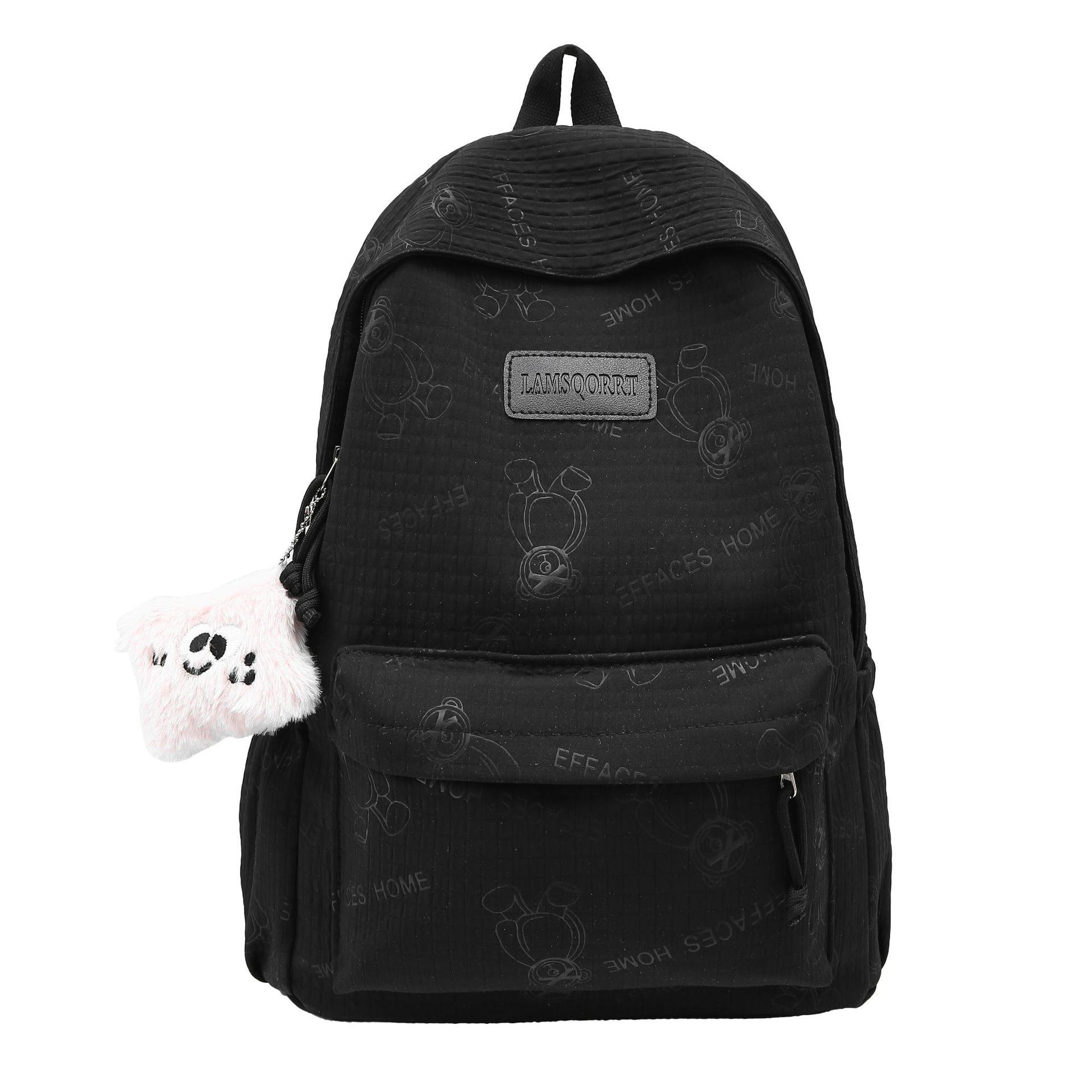 The new schoolbag is a simple and lightweight backpack for primary school students in grades three to six with a high level of appearance and a sweet style Item Picture