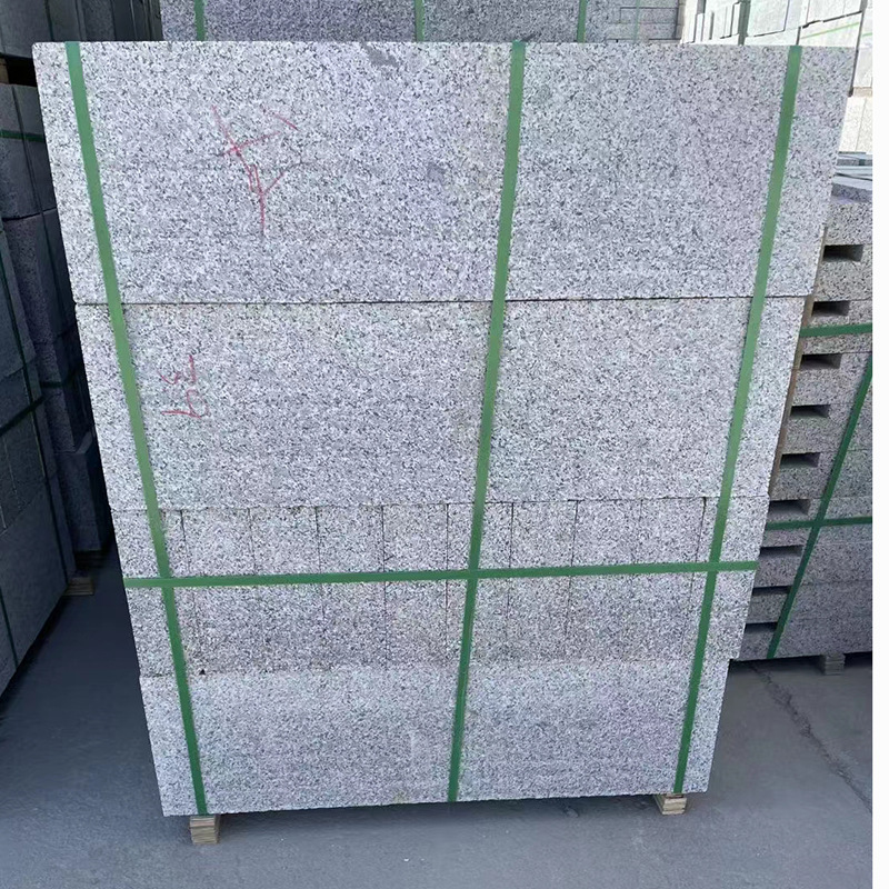 Granite sesame grey curbstone, flamed surface, smooth lime marble curbstone, curbstone manufacturer processes according to demand details Picture