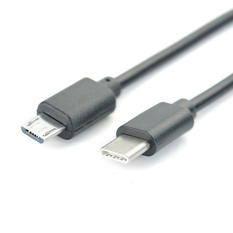 Android phones are compatible with Xiaomi and Huawei mutual charging and reverse charging Type-c to micro male to male otg data cables details Picture