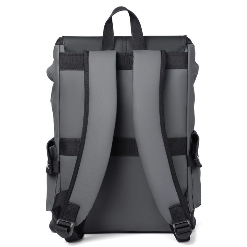 New men's backpack, lightweight and lightweight, PU casual bag, business travel, men's commuter bag, backpack Application Scenario