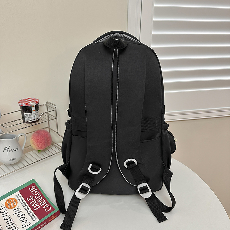 New fresh and ins-style schoolbag for junior high school girls, large-capacity backpack, high-appearance-level backpack for primary school students Specification drawing
