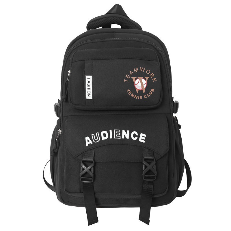 High-appearation-level trendy casual couple travel backpacks, large-capacity backpacks for junior and senior high school students with multiple compartments, men Item Picture