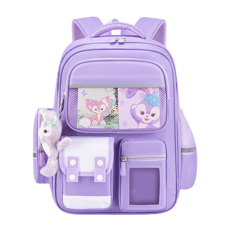 New primary school schoolbag for boys and girls, children 's schoolbag for 1-3-6 grade girls, large capacity children' s schoolbag, backpacks for boys Item Picture