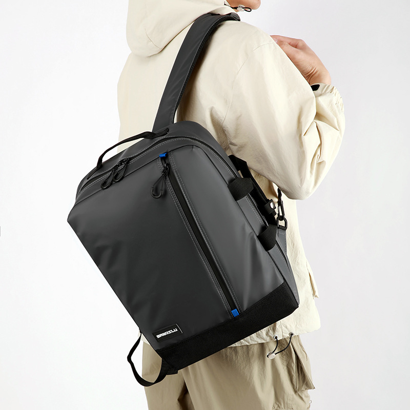 2025 New 20-liter computer bag, simple and fashionable, water-resistant, large-capacity backpack, high-quality carry-on bag full figure