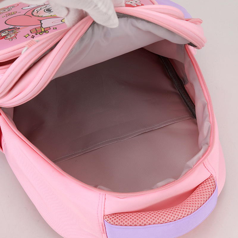 2025 New style kindergarten cute cartoon back support backpack, simple and casual backpack, high appearance level, water-resistant backpack Application Scenario