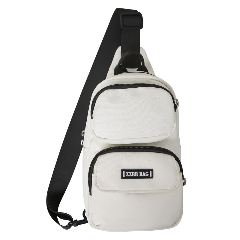 Trendy brand chest bag for men and women, 2024 new sporty cycling small crossbody bag, large capacity single-shoulder bag, versatile casual crossbody bag Item Picture