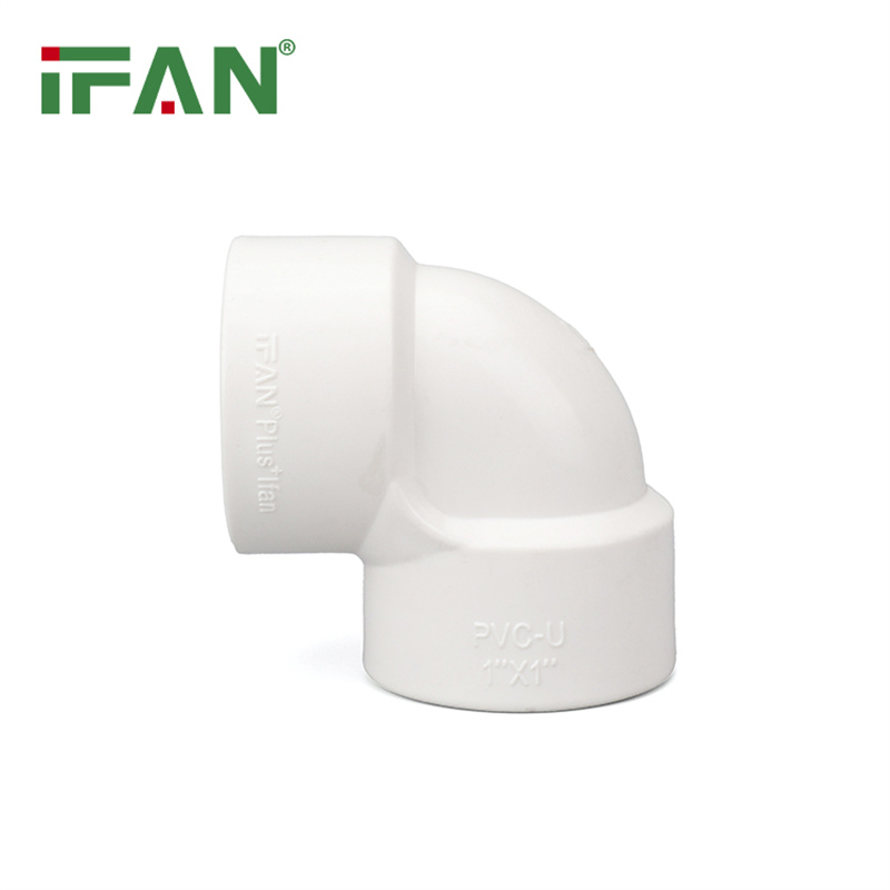 IFAN Factory BST UPVC Plumbing Elbow Thread PVC Pipe Fitting Specification image