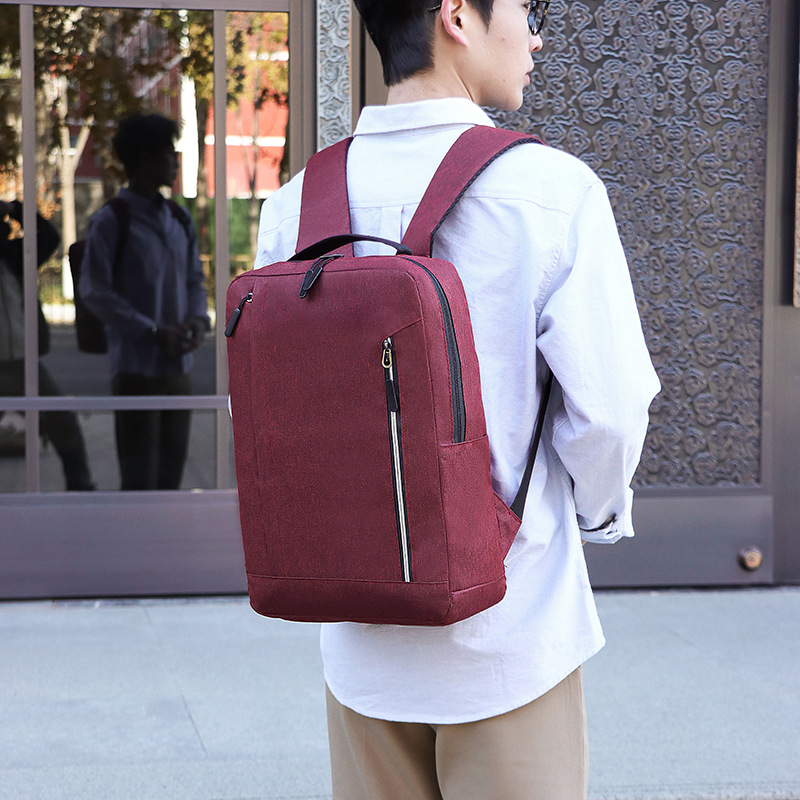 A three-piece set of British business backpack for going out, a fashionable and trendy laptop bag, and a convenient backpack for college students details Picture