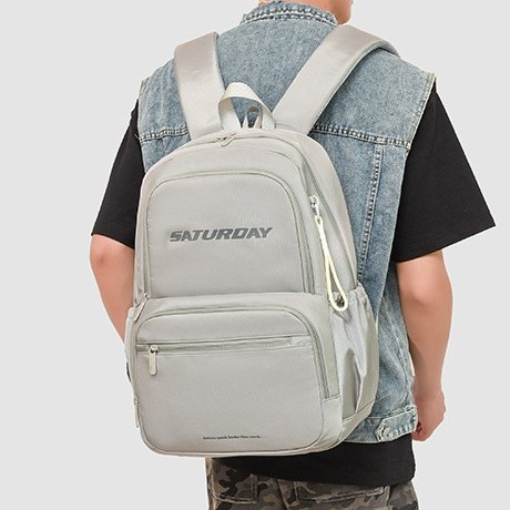 A new cross-border backpack for men, featuring a lightweight, simple and large-capacity computer backpack for business trips and daily commutes details Picture