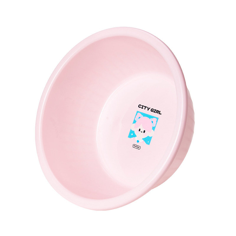 M04-8665 Boys' and girls' washbasin, thickened and shock-resistant household washbasin for student dormitories, sink for washing vegetables Item Picture