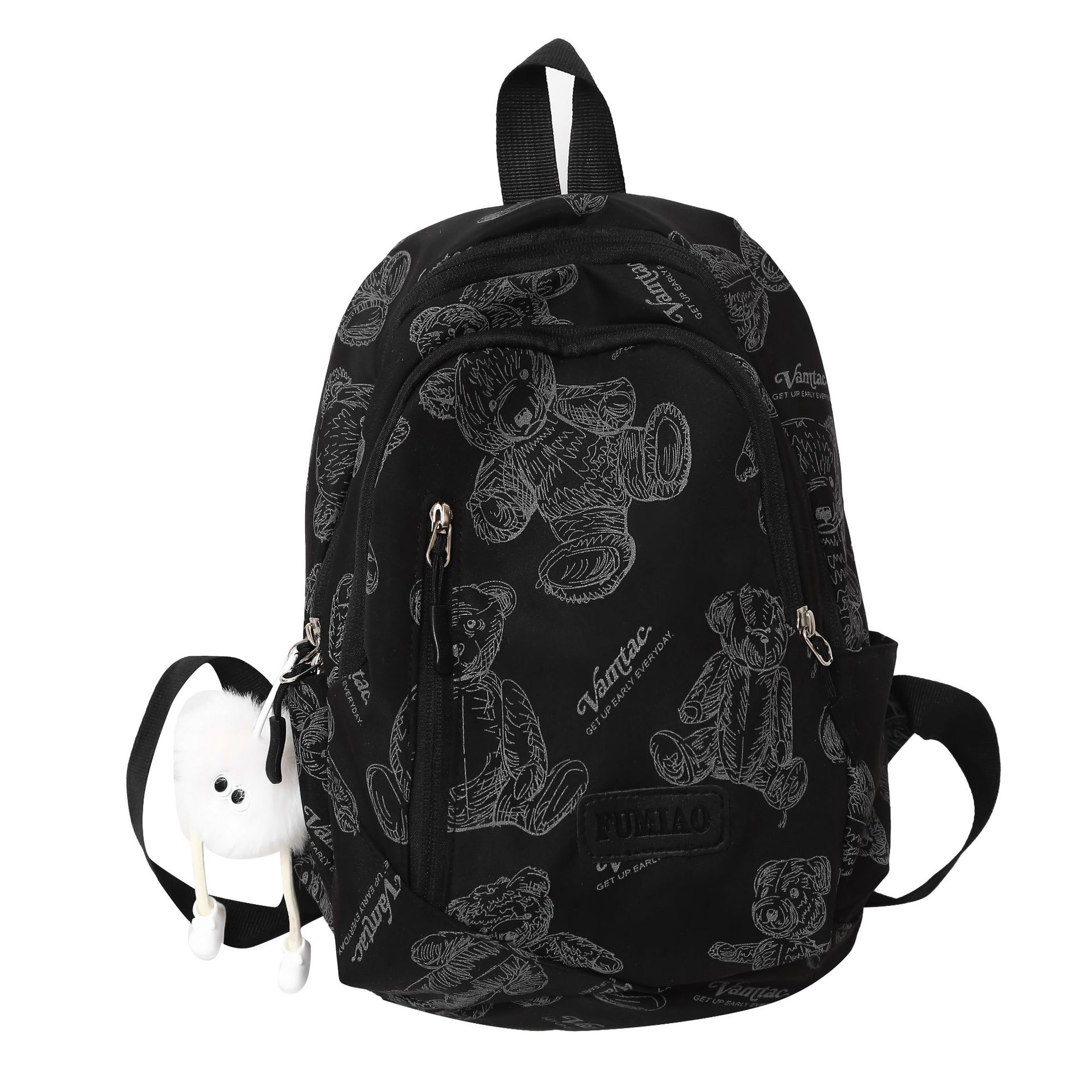 Japanese-style InS-style casual small backpack, lightweight schoolbag, forest-style fresh and sweet girl's mini backpack for shopping Item Picture