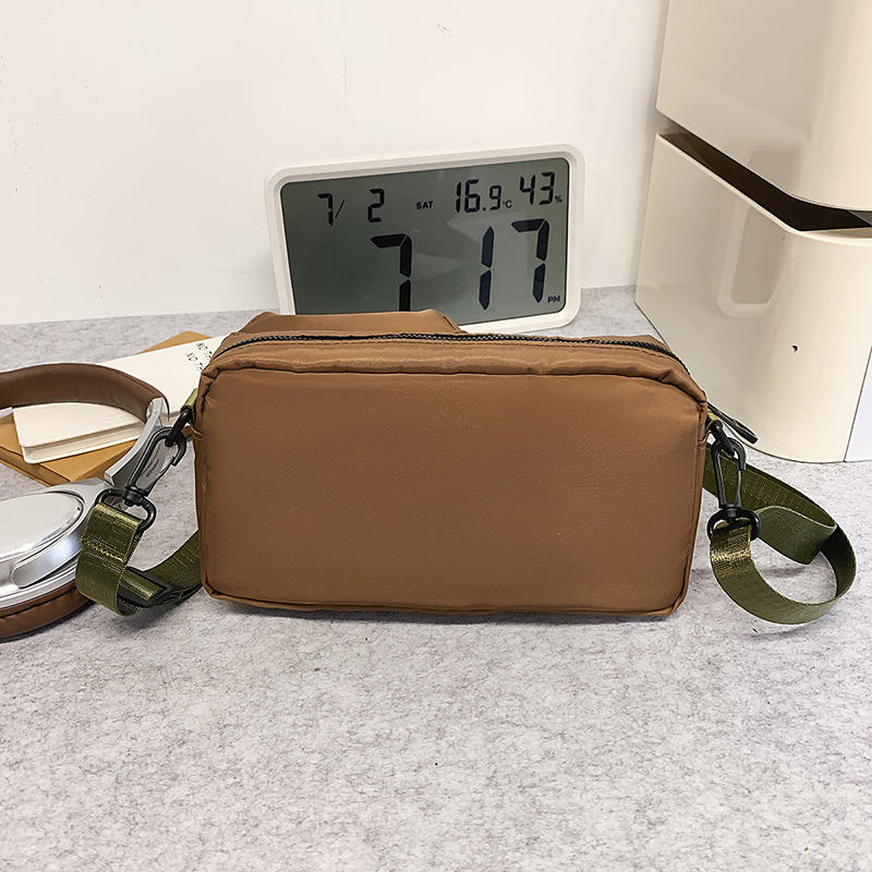 Casual and versatile single-shoulder bag 2025 new style, trendy and simple multi-pocket crossbody bag, workwear fashion sports bag Application Scenario