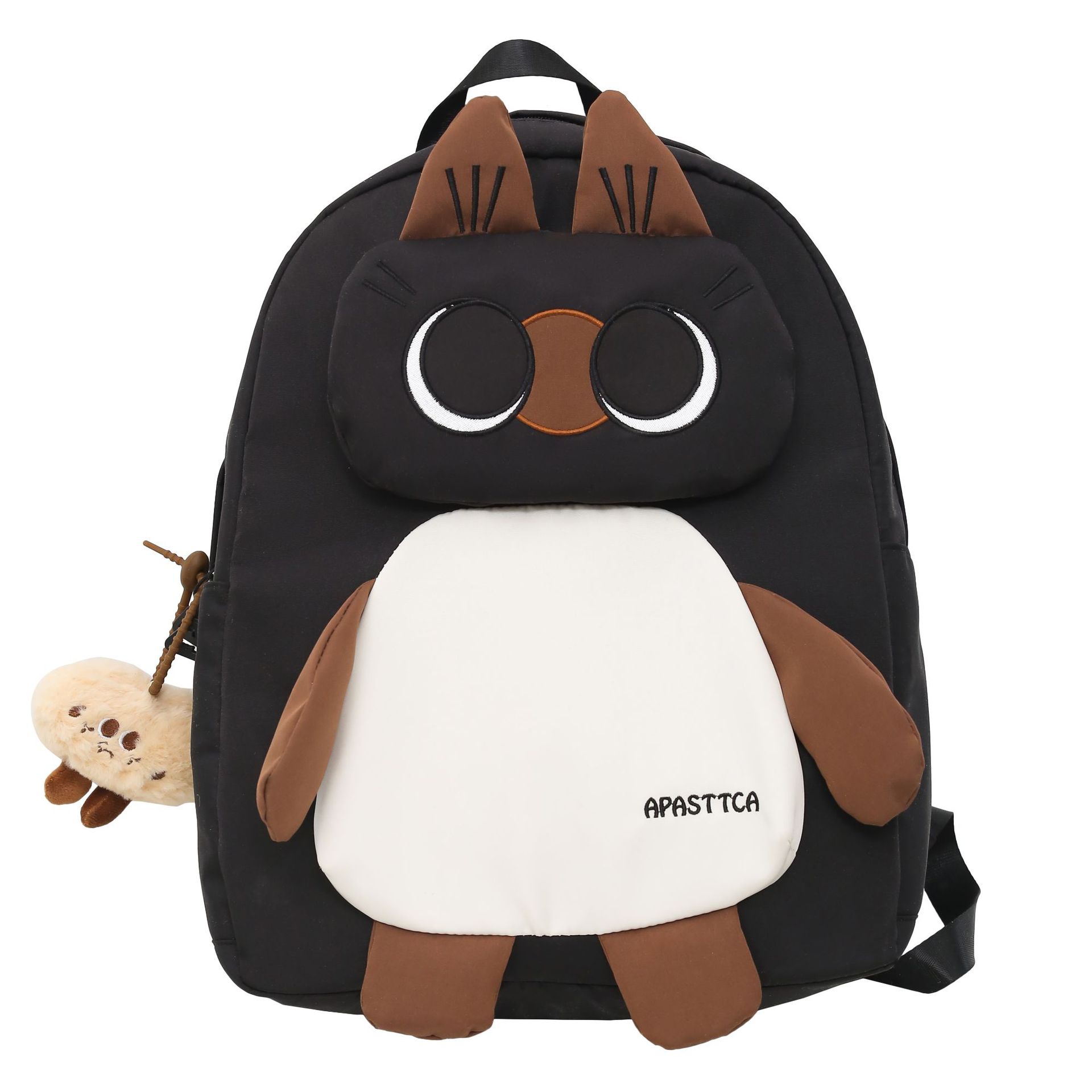 The 2025 new style of ugly and cute large-capacity backpack is unique and adorable. It's a cartoon and funny backpack for students in grades 1 to 6 Item Picture