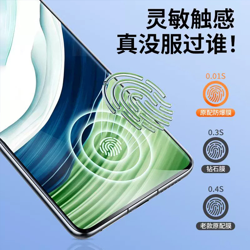 Samsung s25ultra dust-free chamber tempered glass film fingerprint unlock compatible with s24ultra phone film instant box s23u Application Scenario