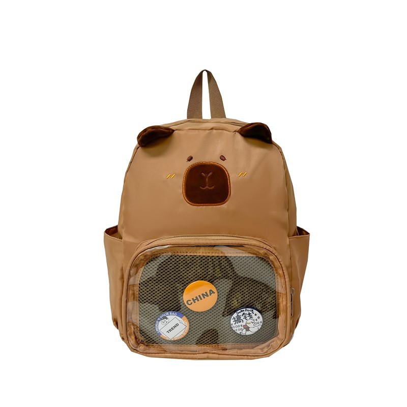 New cute cartoon kindergarten adorable little backpack, cute little pig with personality, sweet and cool girl shopping bag Item Picture