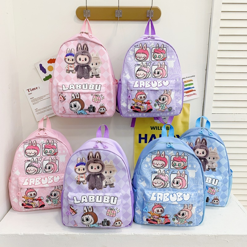 New lightweight, large-capacity and cute backpack for children, reducing the burden on girls, backpack for primary and junior high school students, and school bag for students full figure