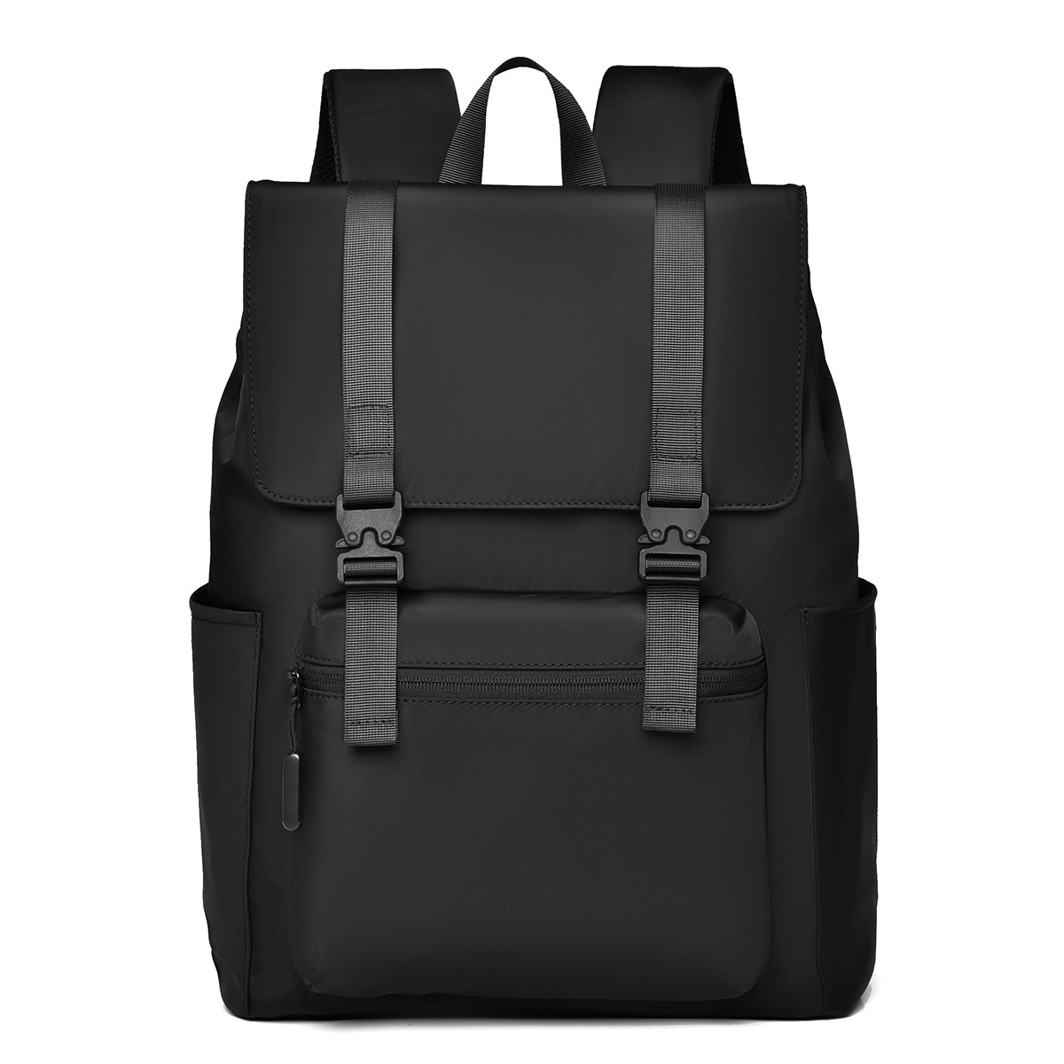 New cross-border casual bag for men, large-capacity travel backpack, fashionable and simple commuting bag, business computer backpack full figure