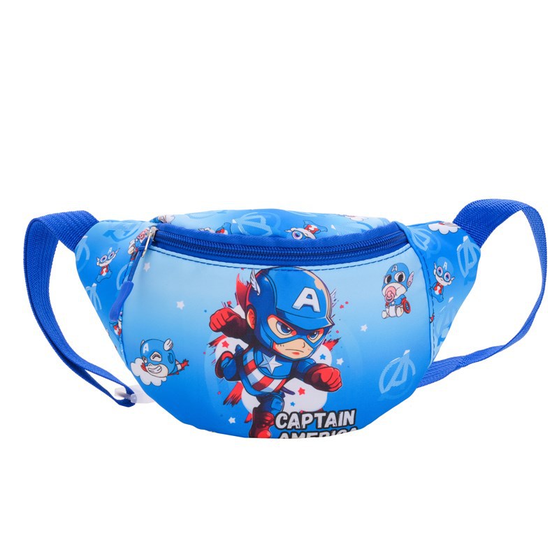 Korean cartoon cute little boy chest bag and girl crossbody single-shoulder bag, new children's bags for Spring and summer 2025 Item Picture