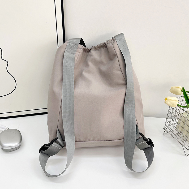 New drawstring backpack with a drawstring for underarm commuting and fitness, large-capacity single-shoulder bag, and versatile handbag for casual sports Specification drawing