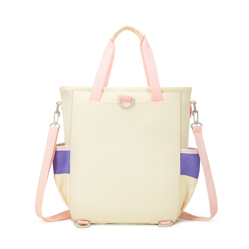 New type of primary school student tutorial bag, large-capacity middle school student hand-carried homework bag for class, sturdy and durable art crossbody bag Specification drawing