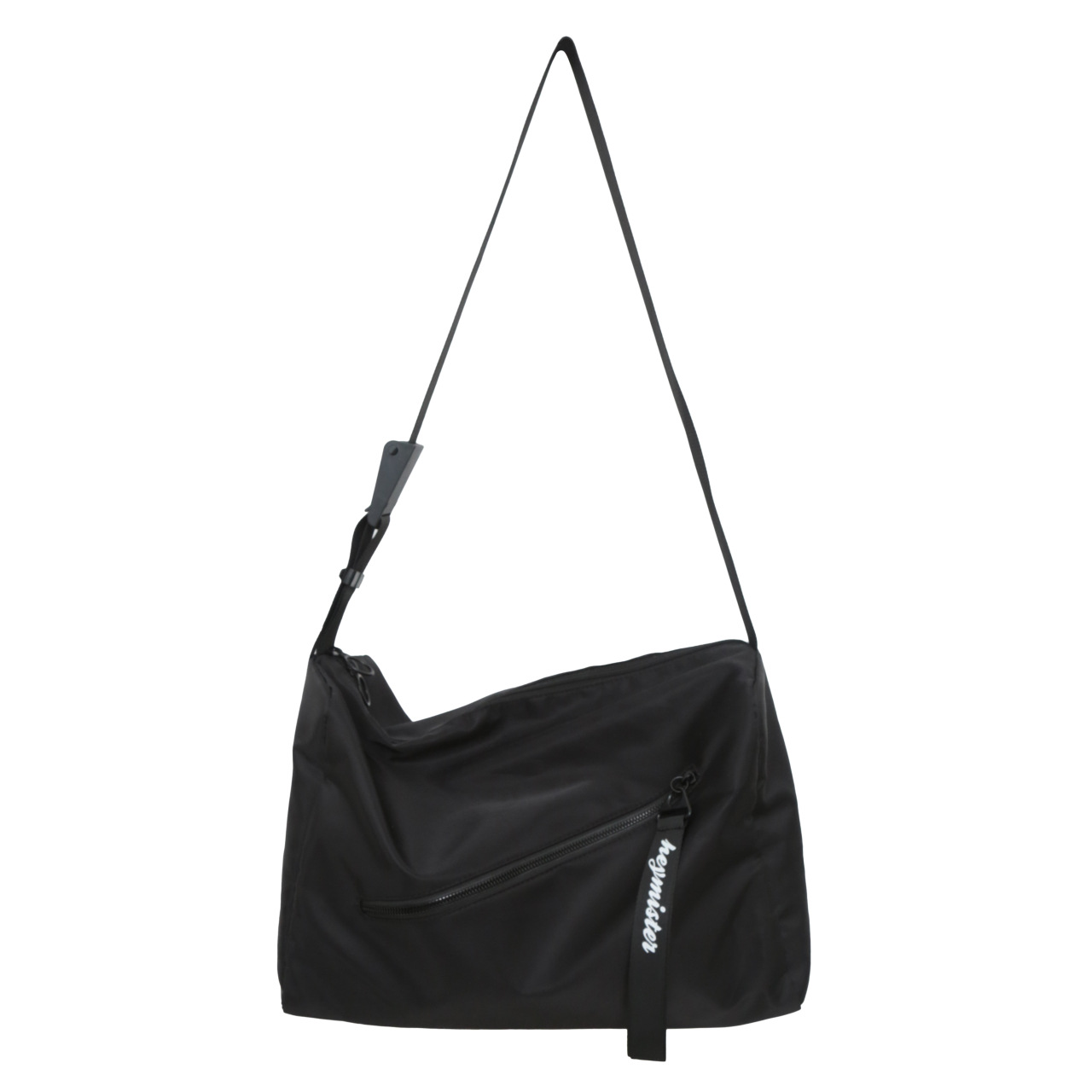 Japanese-style versatile single-shoulder bag, laid-back drape crossbody bag, artistic class bag, messenger bag, casual and simple travel bag Item Picture