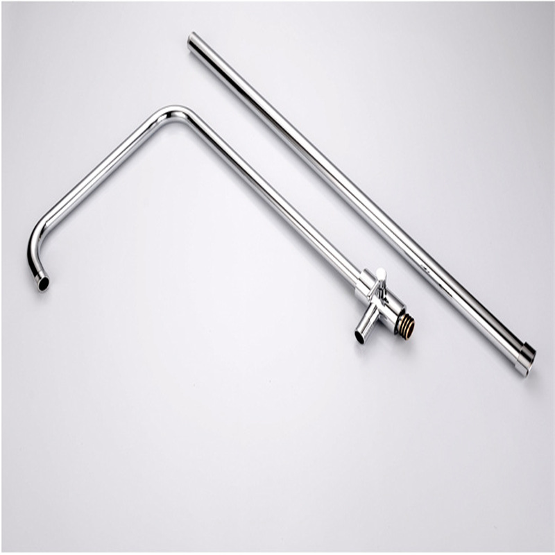 Shower head set, copper lifting ceiling, hand-held three-position shower head bathroom set wholesale 0 Application Scenario