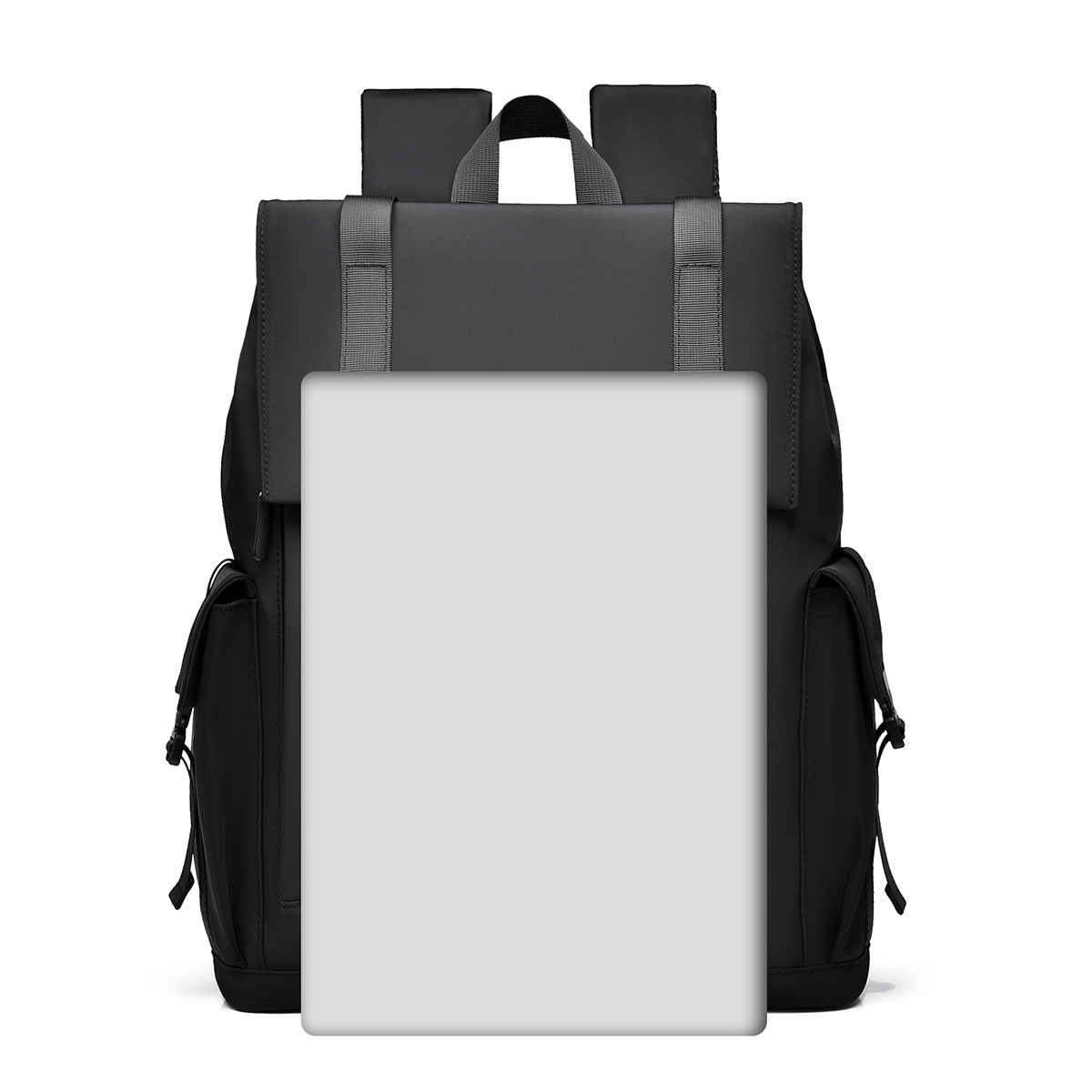 2024 New men's casual backpacks for high school and junior high school students, men's business commuting computer backpacks details Picture