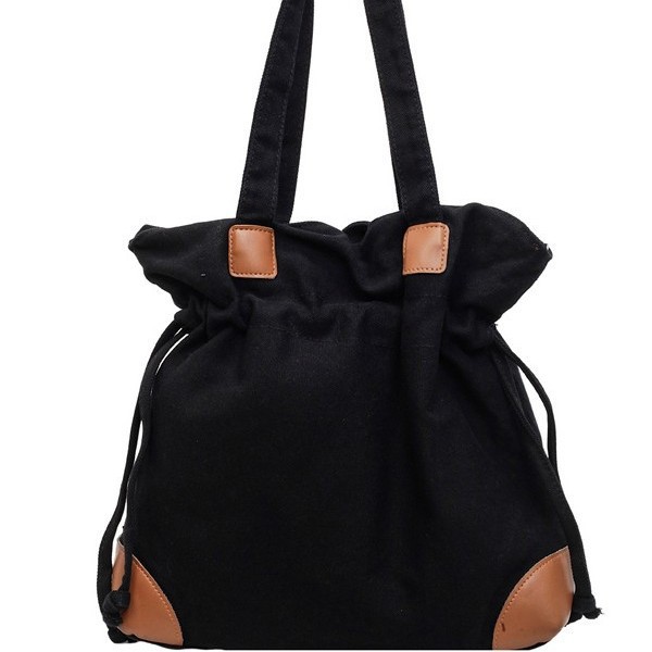 The new drawstring mouthwash mini crossbody bag is a casual, simple, lightweight and versatile large-capacity crossbody bag Item Picture