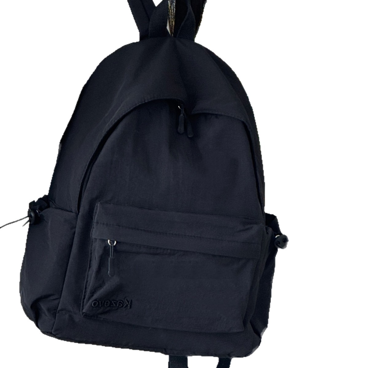 The new fresh and clean backpack features a high level of appearance. It is a solid color, casual and versatile, lightweight travel nylon backpack with a fresh and sweet taste Item Picture