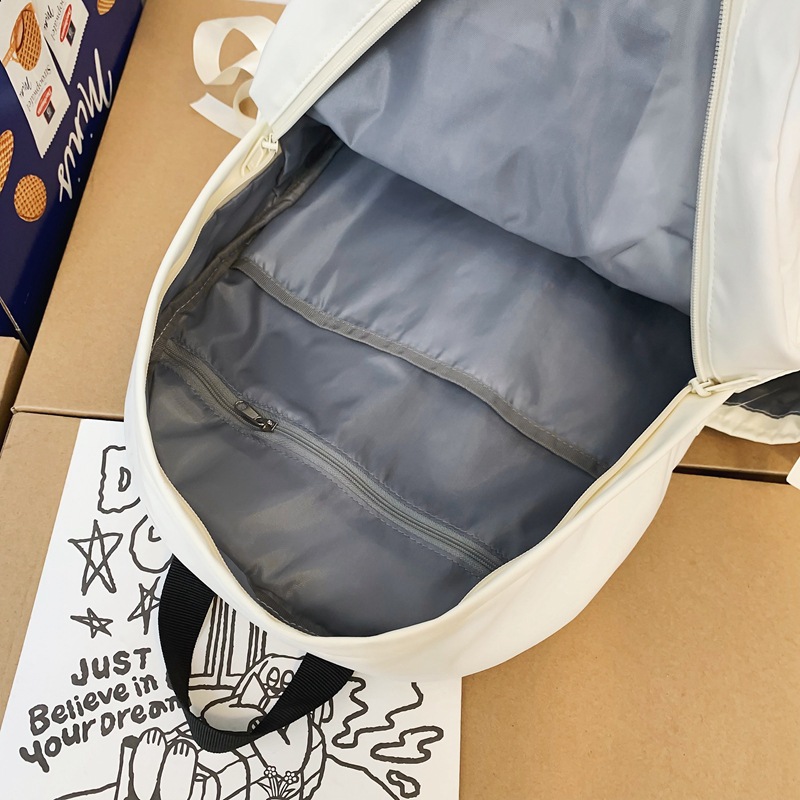 New Japanese-style Instagram cute girl bow, middle school style backpack, light and sweet backpack Application Scenario