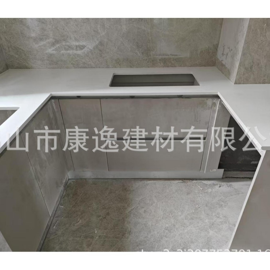 Direct sales of quartz kitchen countertops from the manufacturer full figure