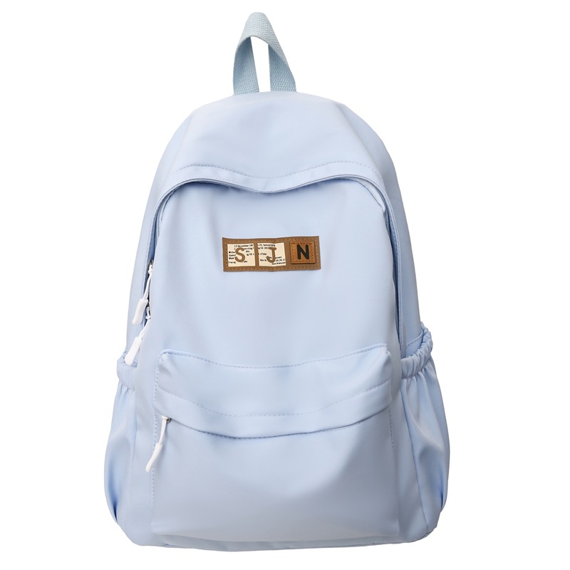 Japanese-style simple schoolbag for female college students, high appearance level, versatile casual travel backpack, and backpack for junior and senior high school students Item Picture