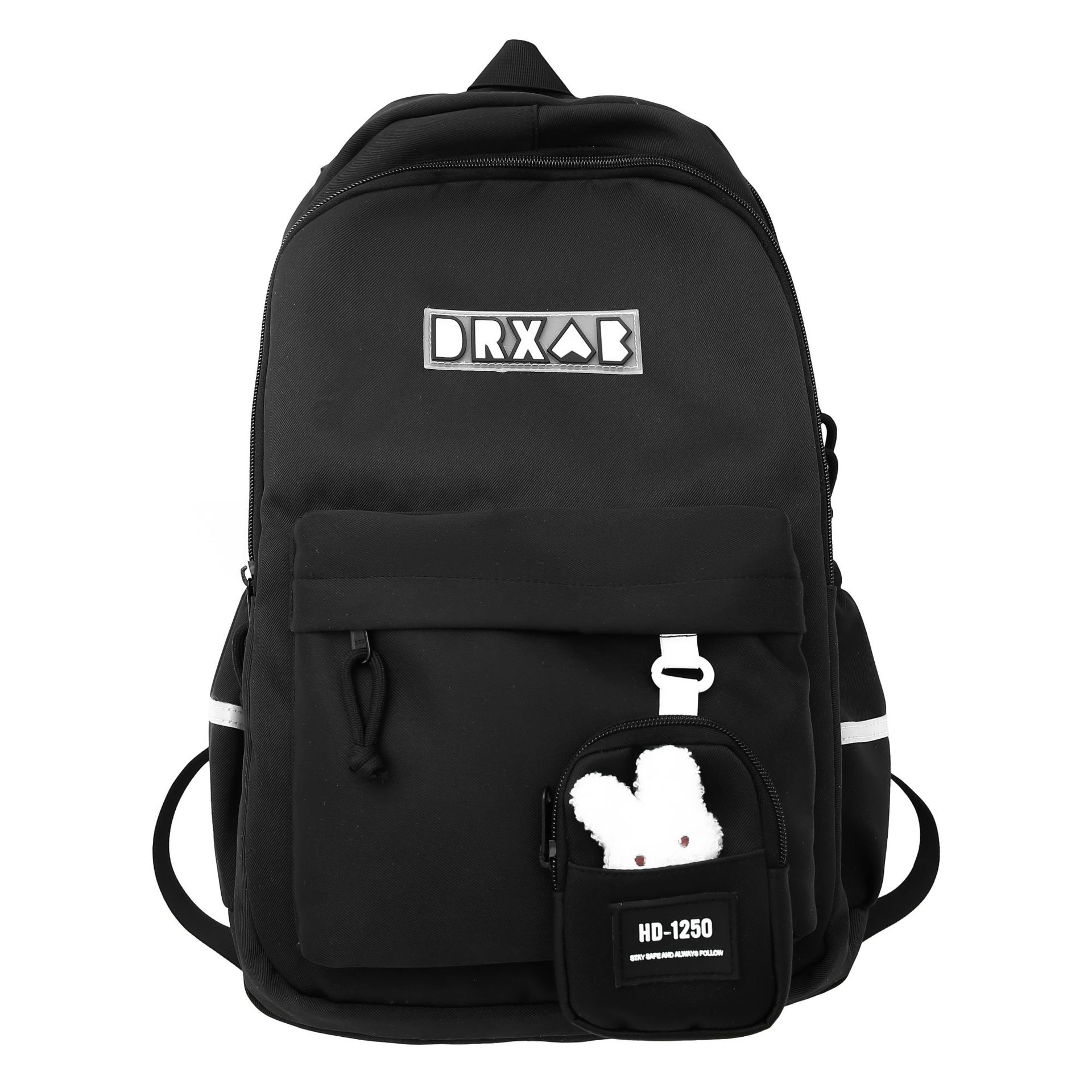 The new schoolbag for girls in the campus is a Korean-style Instagram color-blocking and patchwork backpack for primary and secondary school students from grades three to six Item Picture