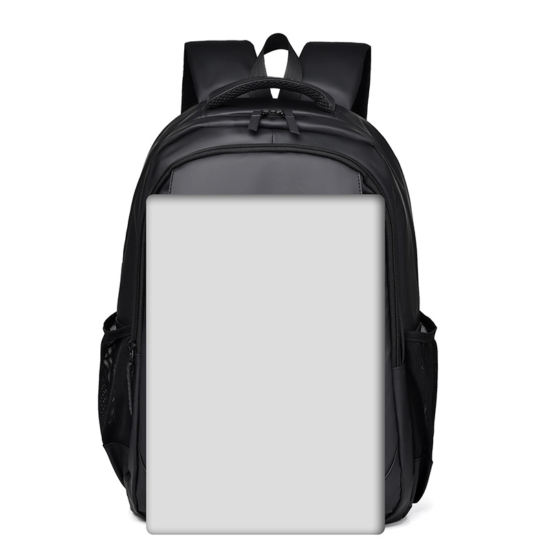 2024 New nylon fabric bag college student schoolbag, men's backpack, large-capacity outdoor business trip and travel bag, casual Specification drawing