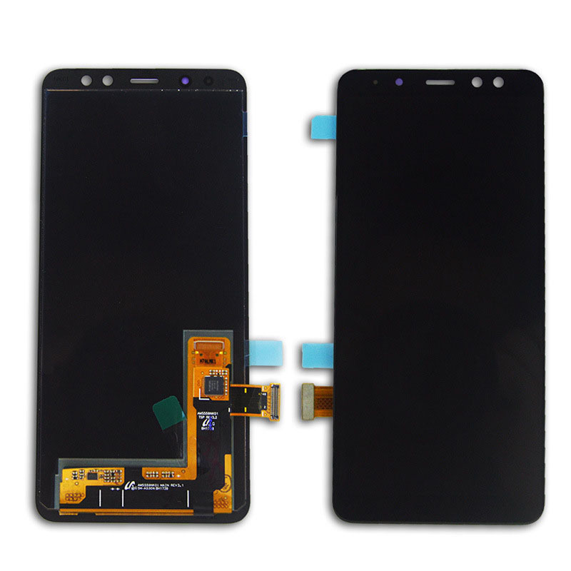 Jinko is suitable for A530 LCD screen assemblies, A530 LCD displays, A8 2018 LCD inner and outer screens full figure