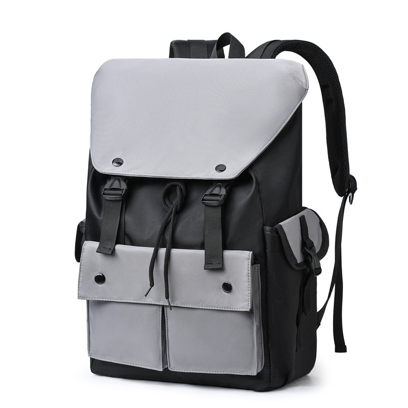 Unisex backpacks, fashionable and trendy, large-capacity student schoolbags, casual travel bags, business commuting computer bags Item Picture