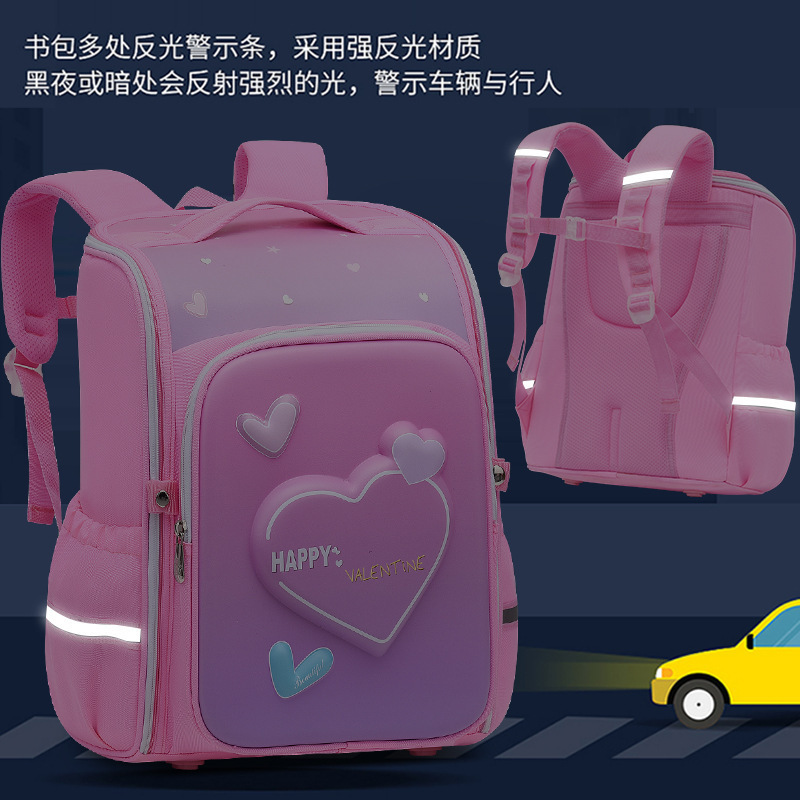 Cross-border primary school schoolbags for boys, backpacks for children, backpacks for boys and girls, grades 1-6, reducing burden, protecting the spine, and being waterproof Application Scenario