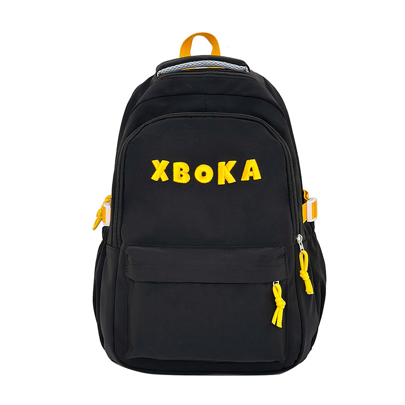 A new Korean-style Instagram backpack with a high aesthetic level, fresh and sweet candy color, and a simple and lightweight backpack for junior and senior high school students Item Picture
