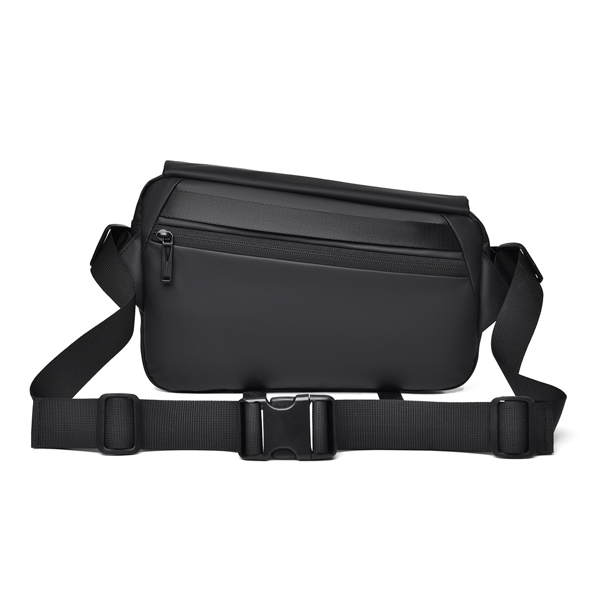 New cross-border fashionable casual chest bag, men's and women's crossbody bag, cool and functional, crossbody outdoor sports crossbody bag Specification drawing