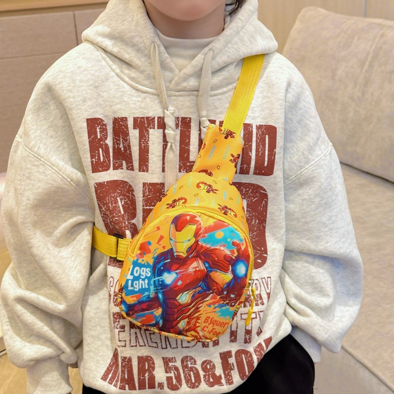 Wholesale of 2024 new Spider-Man children's bags with cartoon patterns, single-shoulder crossbody bags for boys, fashionable and lightweight Application Scenario