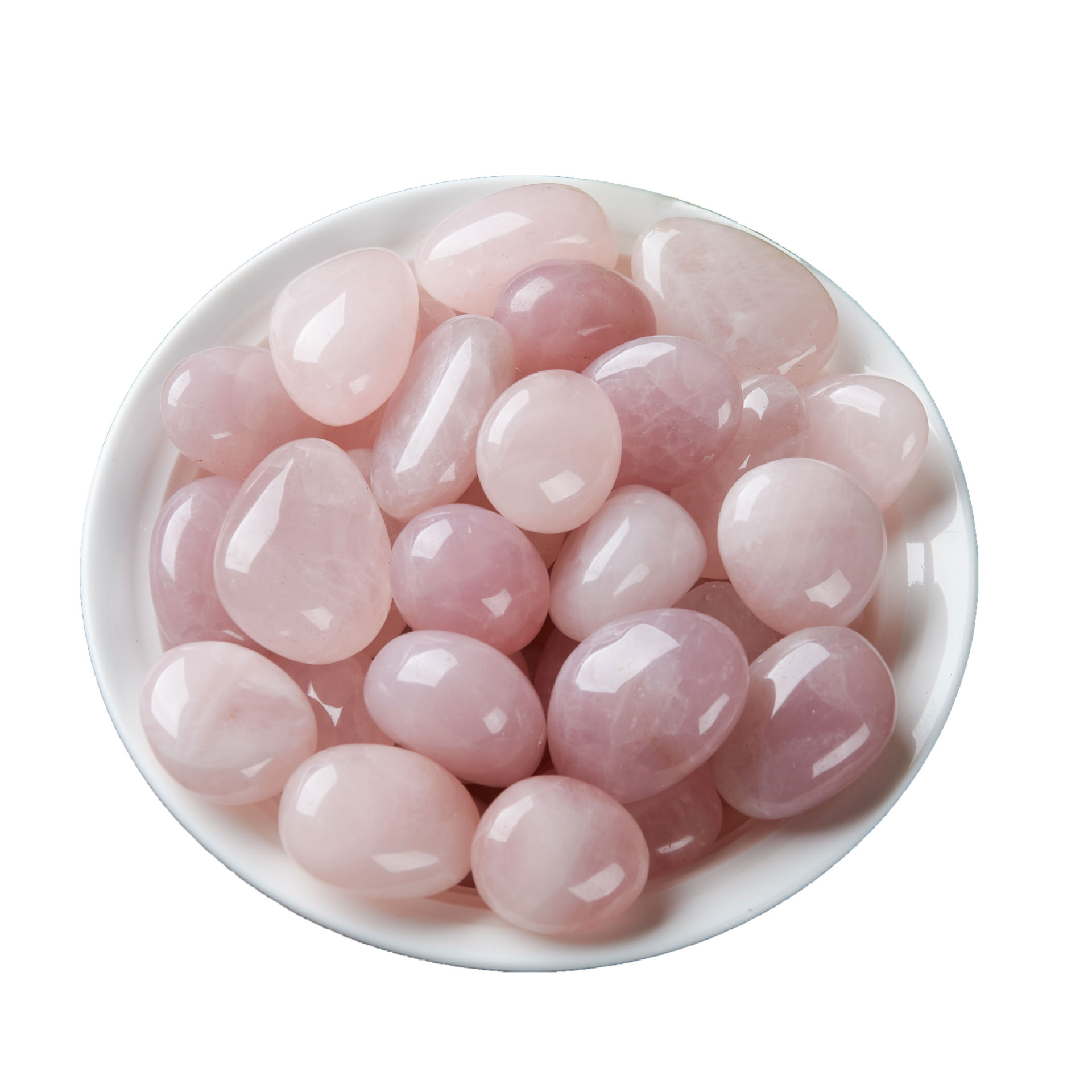 Pink quartz raw stones, crushed stones, pebbles, natural rain flower stones, fish tank decoration, succulent surface, hydroponic pink small pebbles Item Picture