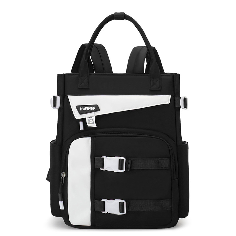 Student tutorial bags, large-capacity back-protecting backpack, boys' and girls' tutorial bags, hand-held homework, art storage and book bags Item Picture